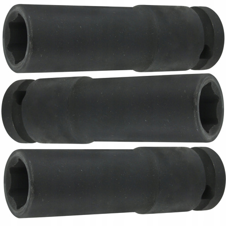 ZESTAW NASADEK UDAROWYCH NASADKI UDAROWE 1/2 DO FELG 17 19 21 3 EL.