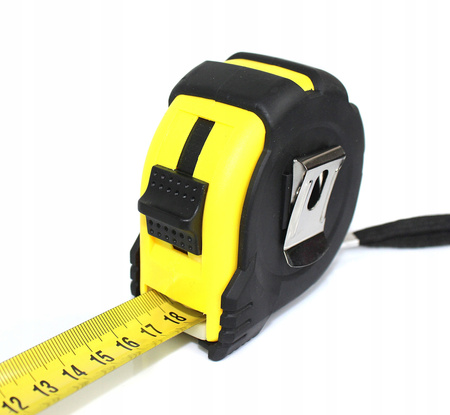MIARKA METRÓWKA METR ZWIJANY TAŚMA MIERNICZA 5 M / 19 mm