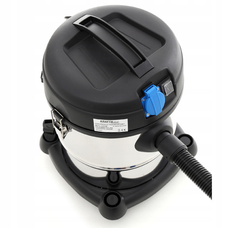 ODKURZACZ DO KOMINKA POPIOŁU 1200W 3w1 WARSZTATOWY