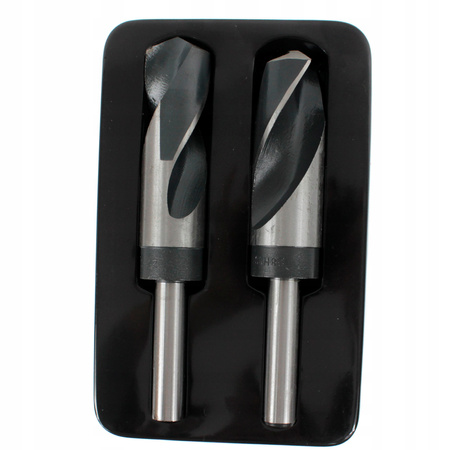 ZESTAW WIERTEŁ DO METALU WIERTŁO HSS 2 EL 26-28 MM