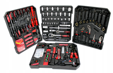 ZESTAW NARZĘDZI KLUCZY 419 EL WALIZKA NARZĘDZIOWA