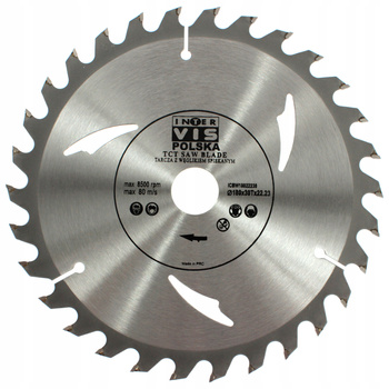 TARCZA PIŁA DO DREWNA WIDIA 180 / 22,2 T24 INTER