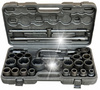 ZESTAW KLUCZE NASADOWE NASADKI UDAROWE 3/4" 1" 26EL TIR 17-65mm PRZEDŁUŻKI
