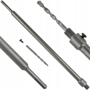 PRZEDŁUŻKA OTWORNIC KORONEK ADAPTER SDS+ WIERTARKI SDS-PLUS 450MM M16