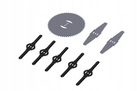 PODKASZARKA AKUMULATOROWA 21V 3Ah x 2szt 11500rpm SOLIDNA LEKKA