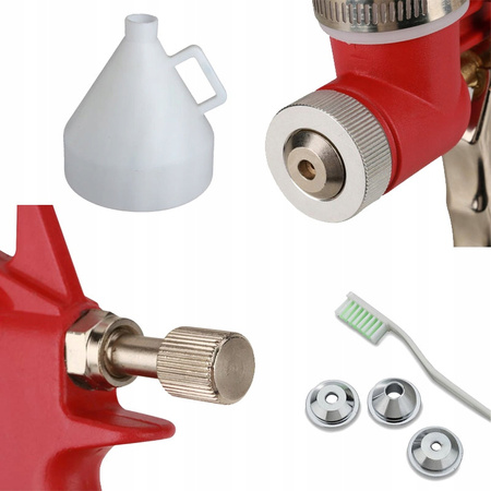 PISTOLET 5,5L DO TYNKOWANIA TYNKARSKI TYNKÓW MALOWANIA ŚCIAN NATRYSKOWY