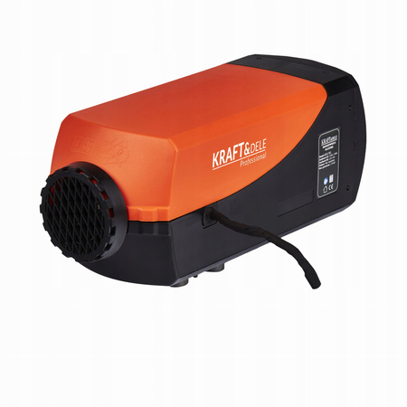 Nagrzewnica olejowa 8kW 12V LCD Pilot - Ogrzewanie postojowe Dmuchawa