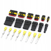 ZŁĄCZA ELEKTRYCZNE Superseal HERMETYCZNE WTYCZKI 1-6 PIN ZESTAW 424szt.