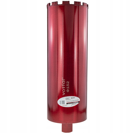 WIERTŁO KORONOWE DIAMENTOWE DO BETONU 152 x 450mm WIERTNICA OTWORNICA