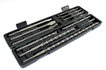 WIERTŁA S4 I DŁUTA DO BETONU SDS PLUS ZESTAW 12el.