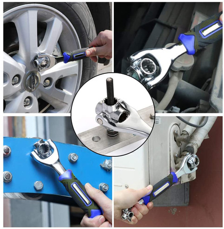 KLUCZ NASADOWY UNIWERSALNY OBROTOWY 48W1 8-19mm