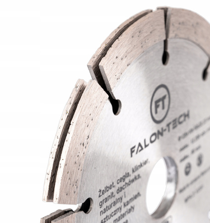 TARCZA DIAMENTOWA ZESPOLONA DO BRUZDOWNICY BRUZD BETONU ZBROJONEGO 125mm