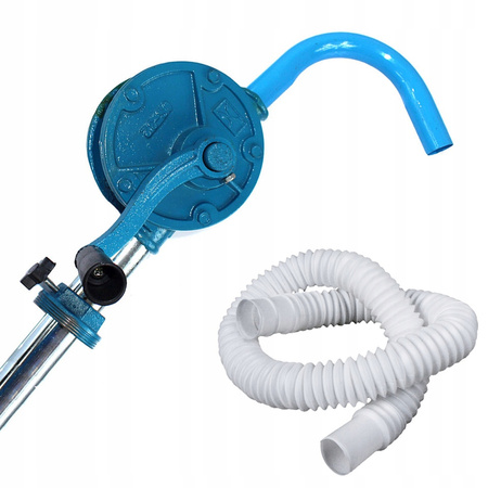 POMPA DO PALIWA ROPY OLEJU ROTACYJNA NA KORBĘ +WĄŻ