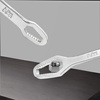 Uniwersalny klucz płaski oczkowy dwugłowicowy calowy 8-22mm torx