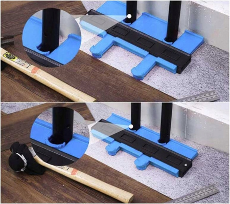 WZORNIK SZABLON MIARA ODWZOROWANIA KSZTAŁTÓW 260mm