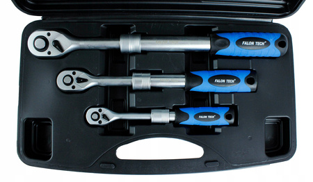 ZESTAW KLUCZY GRZECHOTKA TELESKOPOWA 1/4 3/8 1/2