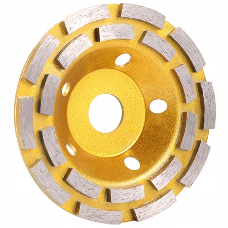 TARCZE DO SZLIFOWANIA BETONU KAMIENIA GARNKOWA FREZ DIAMENTOWY 125MM ZESTAW