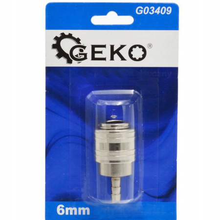 Wtyk na wąż pneumatyczny 6mm typ żeński