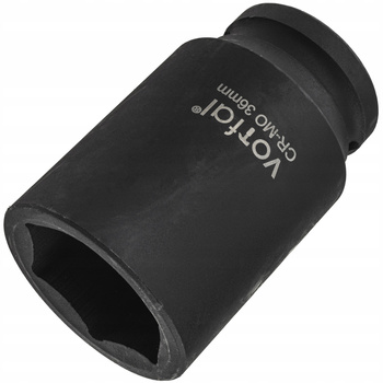 NASADKA UDAROWA NASADOWA 3/4" CALA KLUCZ UDAROWY 36MM DŁUGA 80MM CR-MO 6KĄT