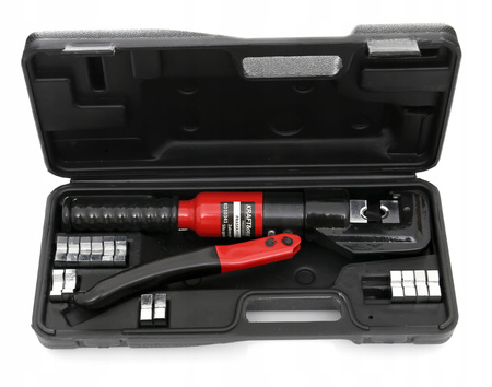 ZACISKARKA HYDRAULICZNA PRASKA DO KABLI, PRZEWODÓW, LIN, KOŃCÓWEK 4-70 mm²