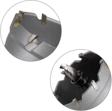 OTWORNICE WIDIOWE WIERTŁA KORONKI ZESTAW 10szt