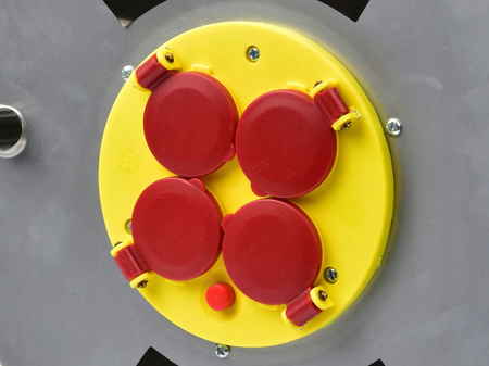 PRZEDŁUŻACZ BĘBNOWY BUDOWLANY 25M 3x2,5 NA BĘBNIE