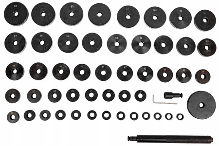 ŚCIĄGACZ TULEI ŁOŻYSK ADAPTERY PRASY 18-74MM 52el