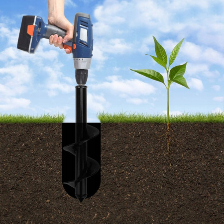 ŚWIDER OGRODOWY WIERTNICA GLEBOWA WIERTŁO ZIEMI SADZENIA NA WIERTARKĘ 10/30