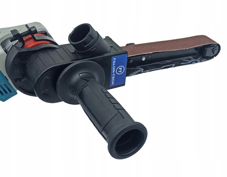 PRZYSTAWKA SZLIFIERKI DO SZLIFOWANIA POLEROWANIA SPAWÓW RUR PILNIK TAŚMOWY