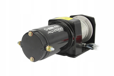 WYCIĄGARKA ELEKTRYCZNA QUAD 2000LBS 12V + PILOT