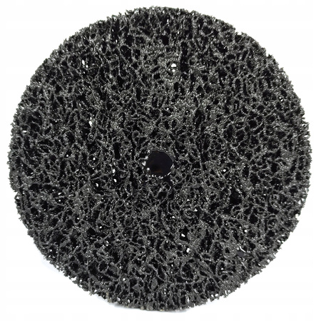 ŚCIERNICA DYSK ŚCIERNY NA TRZPIENIU WŁÓKNINA 150 mm WŁOSY MURZYNA