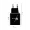 ŁADOWARKA SIECIOWA SZYBKA QUICK CHARGE 3.0 3xUSB