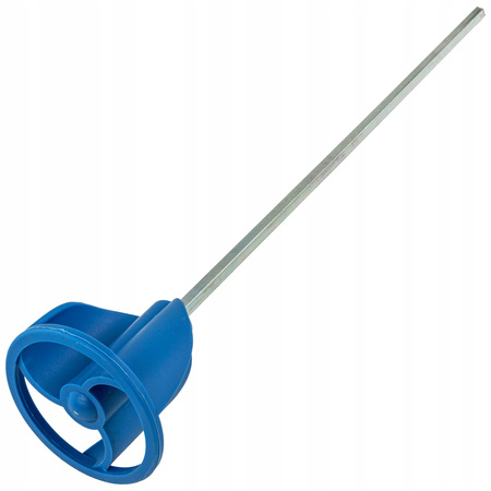 MIESZADŁO FARB KLEJÓW I LAKIERÓW ŻYWICY 80X415MM HEX MIESZALNIK MIESZARKA