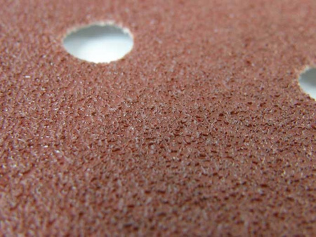 KRĄŻKI ŚCIERNE PAPIER Z 8 OTWORAMI RZEP 125 gr 220