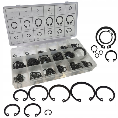 ZESTAW PIERŚCIENI SEGERA SEGERY OSADCZE WEWNĘTRZNE I ZEWNĘTRZNE 300EL