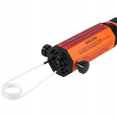 NAGRZEWNICA INDUKCYJNA DO ŚRUB PODGRZEWACZ GRZAŁKA 1500W 230V + 4 CEWKI