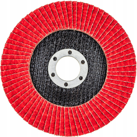 TARCZA LISTKOWA LAMELKA CERAMICZNA DO SZLIFOWANIA DREWNA METALU 125 mm C80