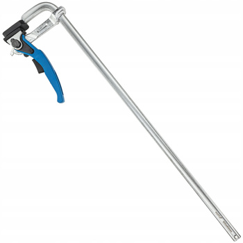 ŚCISK STOLARSKI DŹWIGOWY 500 X 80 MM SPAWALNICZY KUTY ZAPADKOWY ŚLUSARSKI