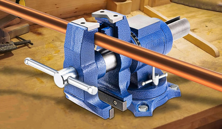 IMADŁO WIELOFUNKCYJNE WARSZTATOWE ŚLUSARSKIE 125mm 5" OBROTOWE 360°