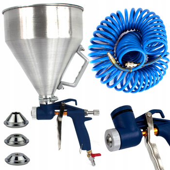 PISTOLET DO TYNKOWANIA MALOWANIA BIELENIA METALOWY