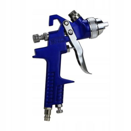 PISTOLET LAKIERNICZY DO MALOWANIA WYMIENNE DYSZE HVLP ZBIORNIK 600ml