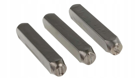 ZNACZNIKI NUMERATORY 9szt. NUMERATOR CYFRY 10mm