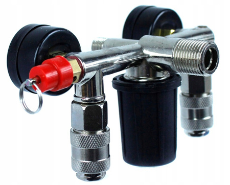 TRÓJNIK ROZDZIELACZ CIŚNIENIOWY DO KOMPRESORA PRESOSTAT 230V