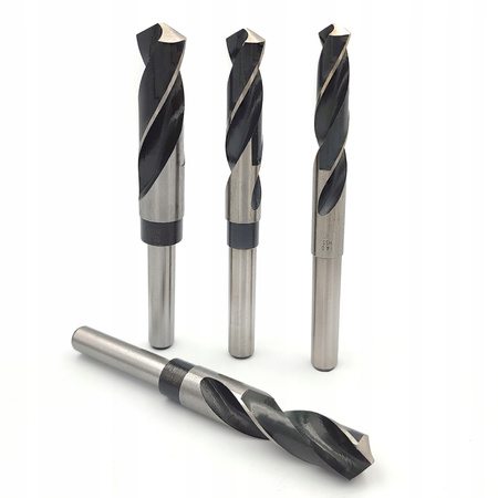 ZESTAW WIERTEŁ DO METALU STALI 4 szt HSS 14 16 18 20 MM