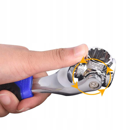 KLUCZ NASADOWY UNIWERSALNY OBROTOWY 48W1 8-19mm