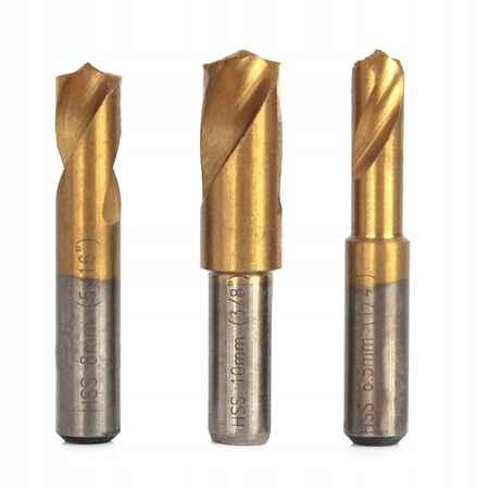 WIERTŁA DO ZGRZEWÓW PUNKTOWYCH SPAWÓW 6.5 8 10 MM