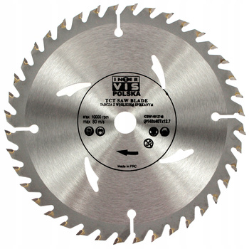 TARCZA PIŁA DO DREWNA WIDIA 140 / 12,7 T40 INTER