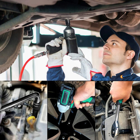 ZESTAW NASADEK UDAROWYCH NASADKI UDAROWE 1/2 DO FELG 17 19 21 3 EL.