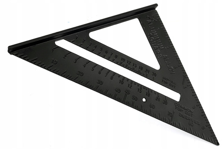 KĄTOWNIK STOLARSKI UNIWERSALNY PRZYMIAR 7" 180mm ALUMINIOWY