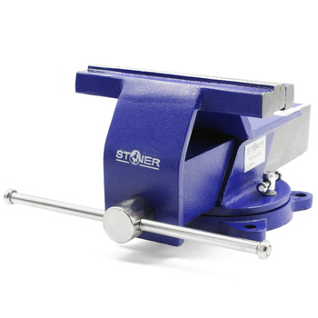 Imadło Ślusarskie Obrotowe 360° - 8" 200mm –  Kowadło Mocne Stalowe